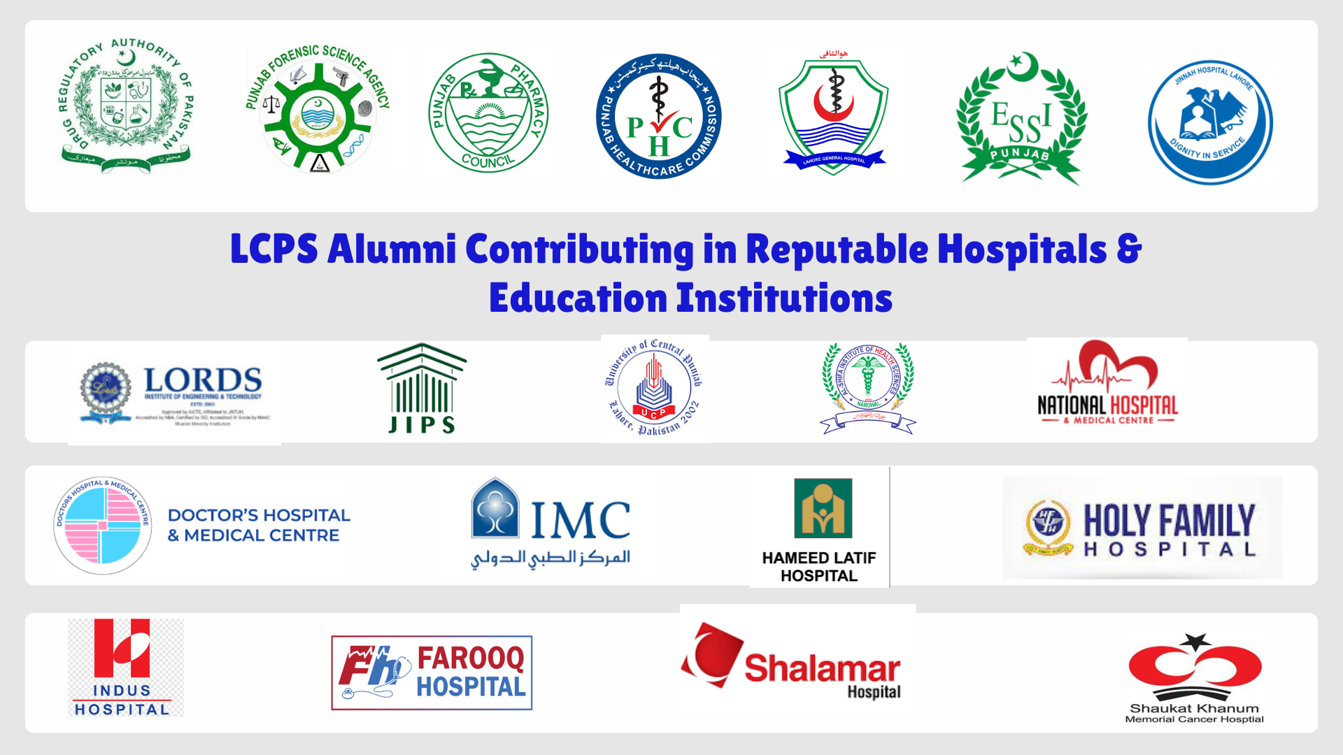 Alumni working in education